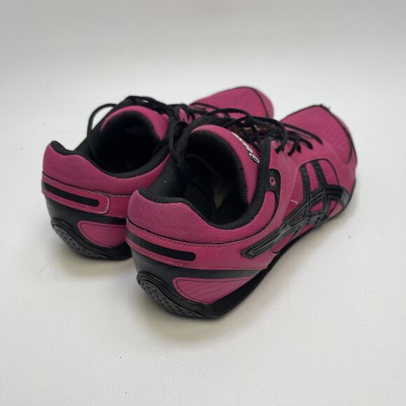 Asics Womens 8.5 US Rhythmic 2 Zumba / Training S385N Pink Casual Shoes Sneakers - Picture 2 of 14